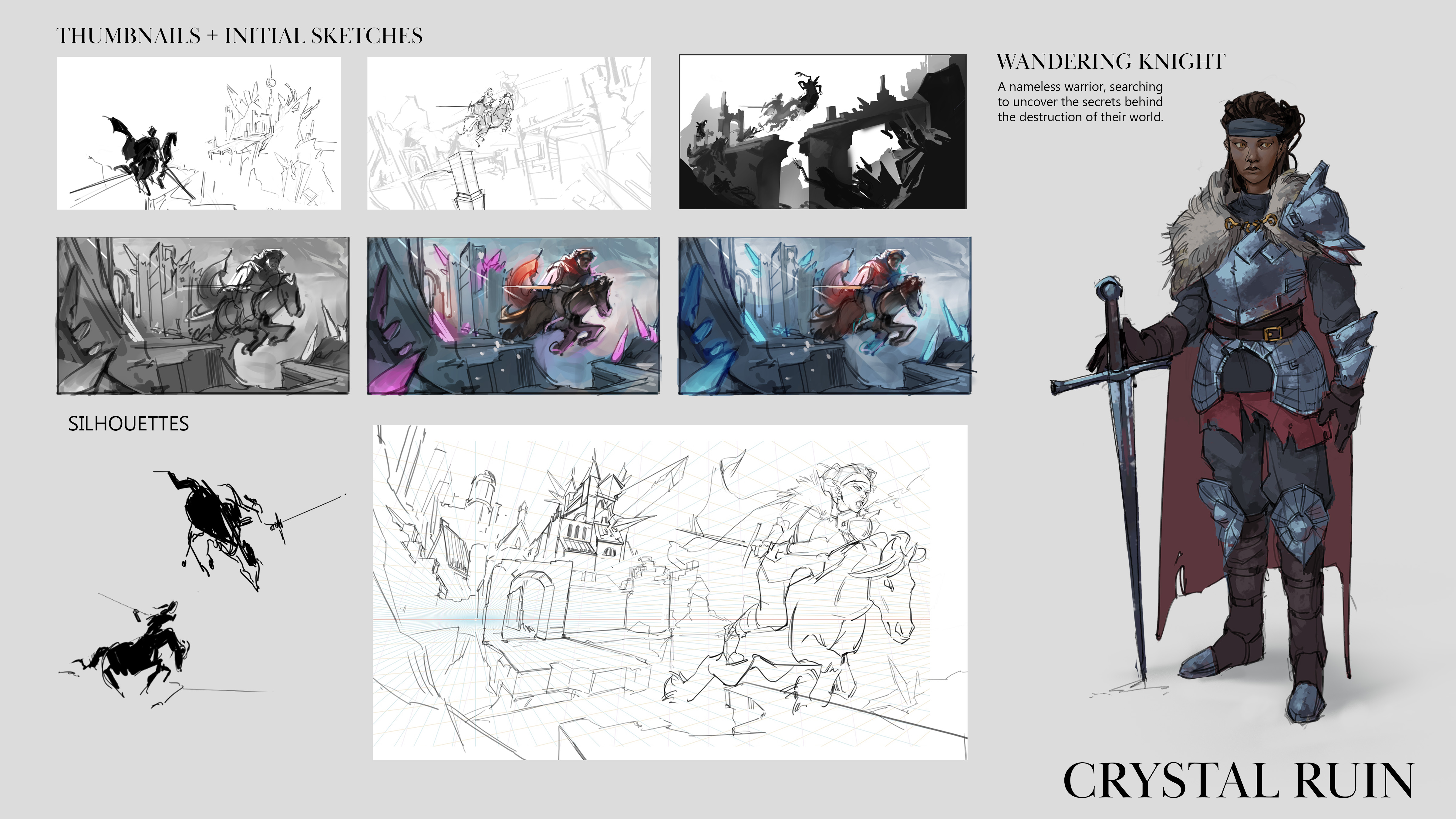 Crystal Ruin Concept Page