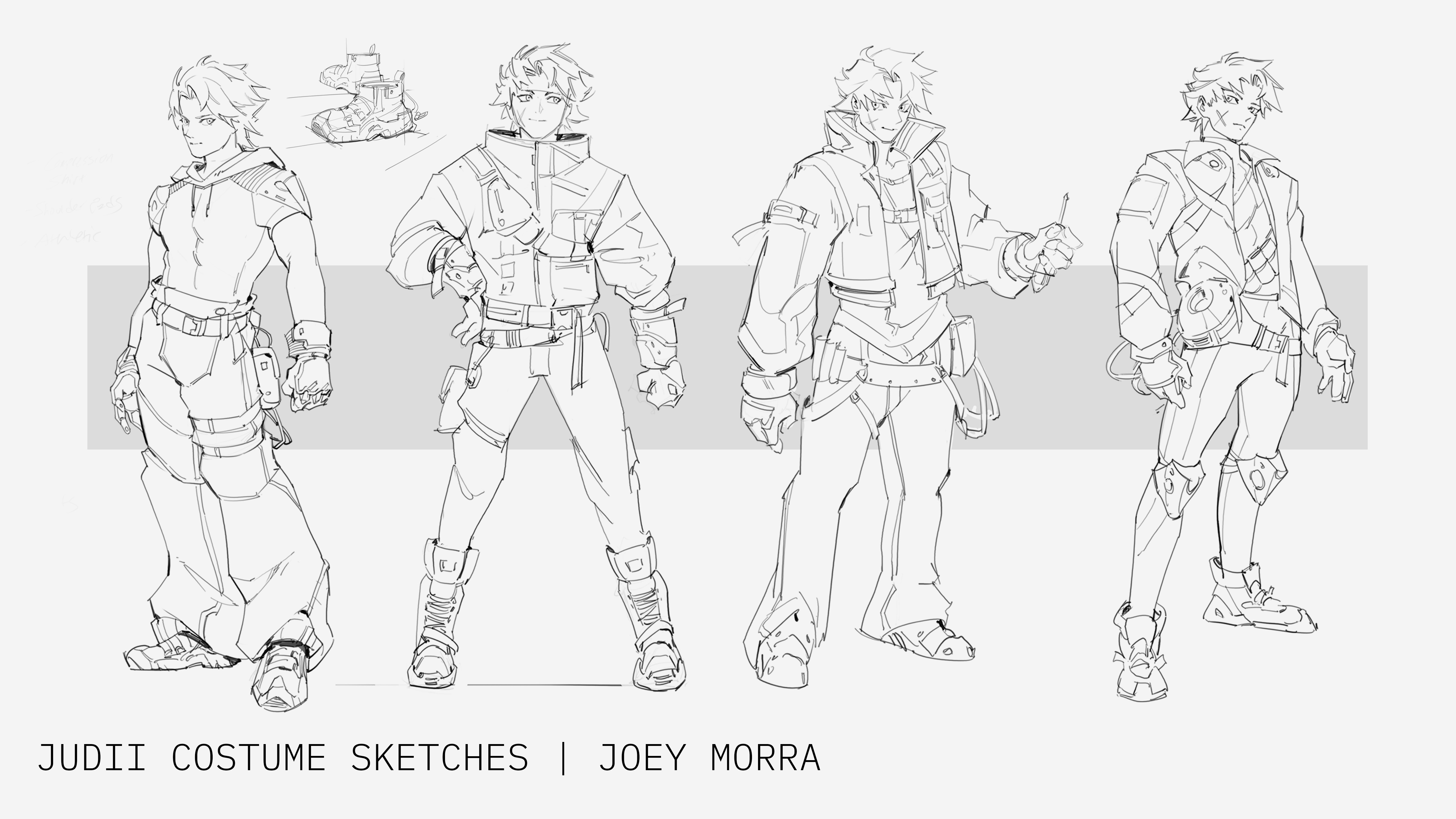 Judii Costume Sketches
