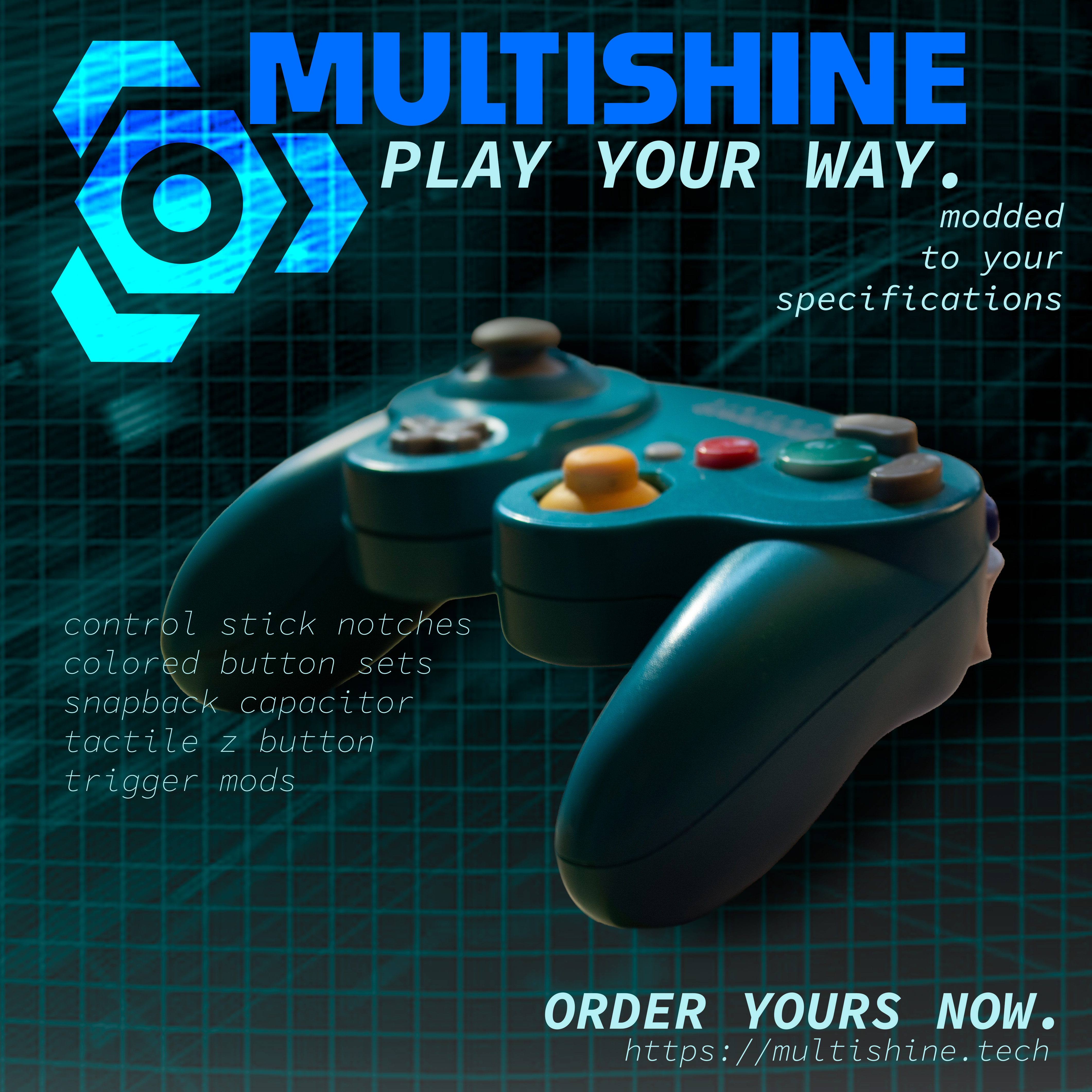 Multishine Instagram ad design