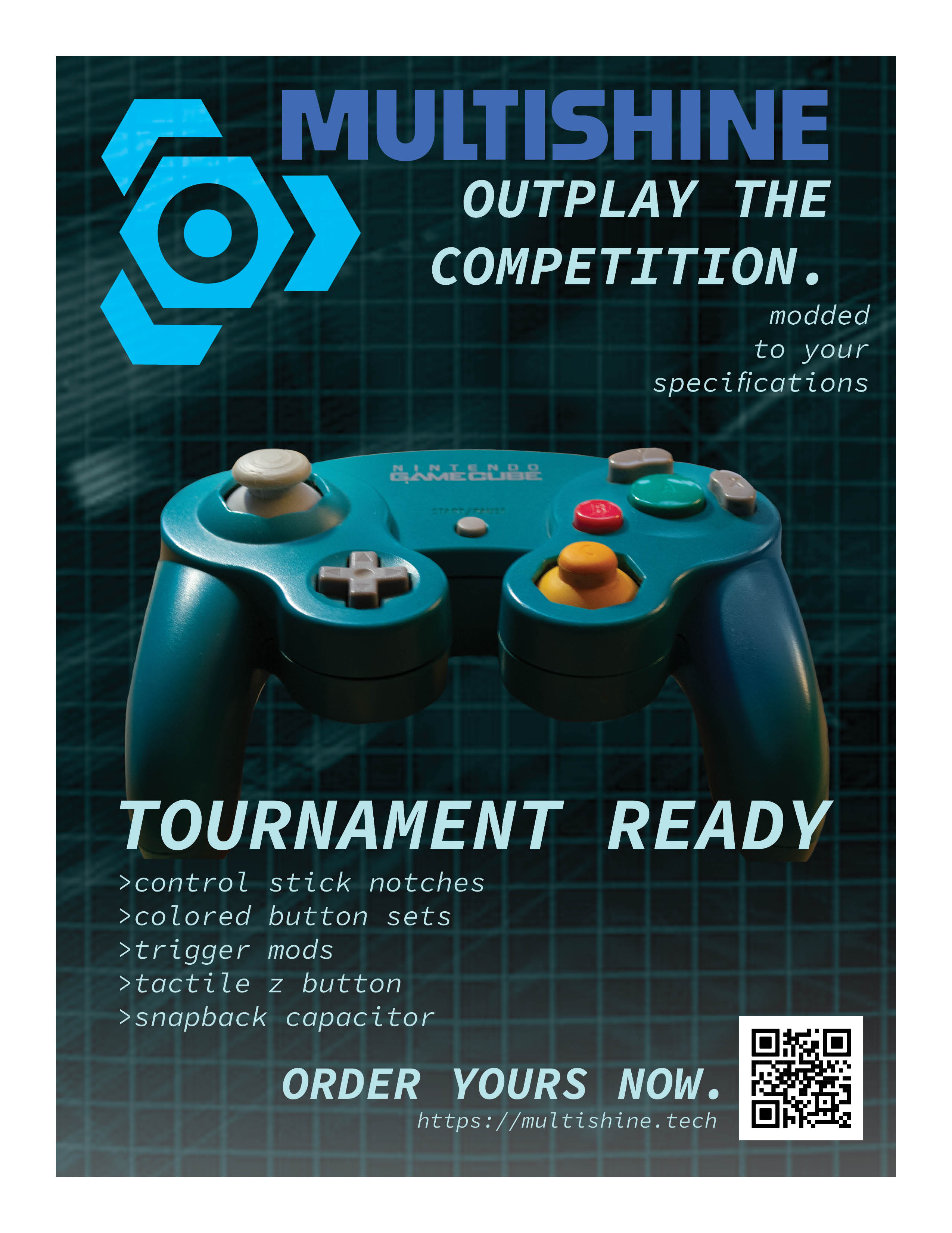 Multishine print advertisement