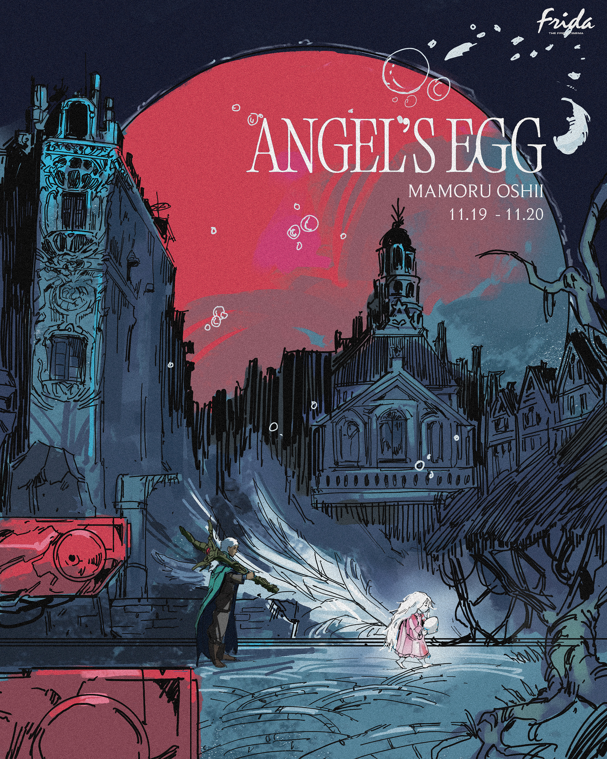 Angels Egg poster design